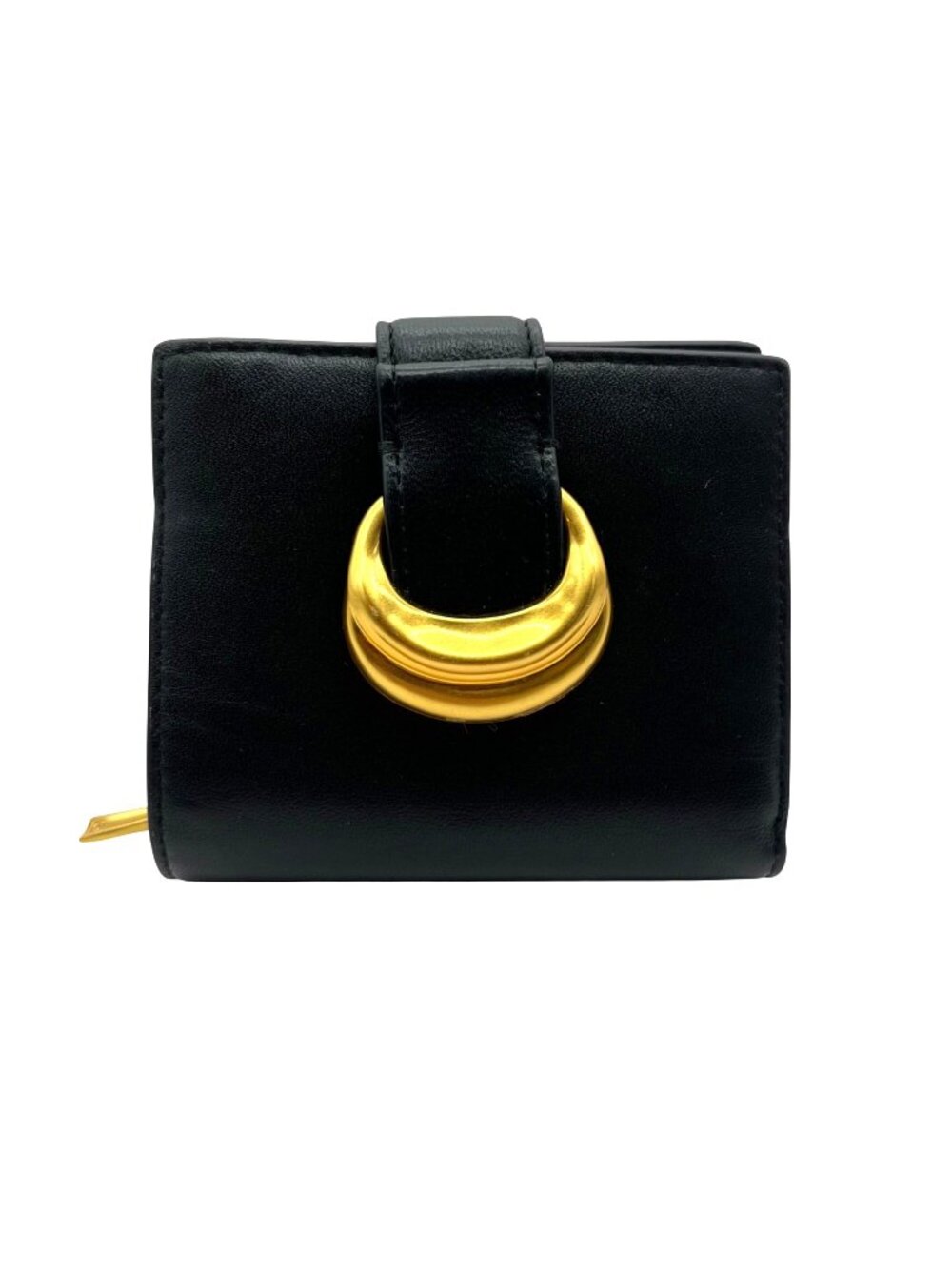 Donna Karan Black Leather Small Wallet